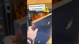 Home Incinerator 🔥 or Dumbwaiter 🤔 …?