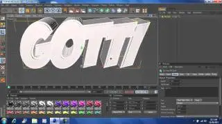 CINEMA 4D Studio R12 Text Tutorial [HD]