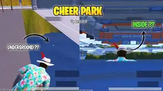 Cheer park new underground glitch 😮🔥 | Update 2.1 | Cheer park new glitch | GamingMATEx | #bgmi