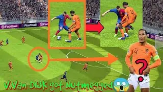 Karim Benzema nutmegs and Scores 😱 | Pes 21 mobile #shorts