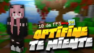 😮¡OPTIFINE TE MIENTE! | FPS FALSOS | MCPE 1.10