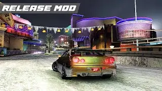 Release Mod | NFS UNDERGROUND 2 - Christmas Edition 2022 Night Time (4K)