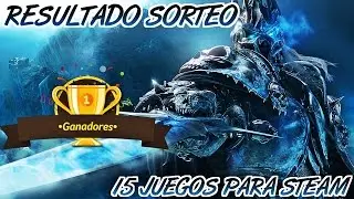 RESULTADO SORTEO 15 CÓDIGOS DE JUEGOS PARA STEAM FEBRERO 2017