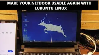 Installing & Testing Lubuntu on an old netbook
