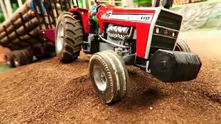Tractors and Agriculture Machines in Action