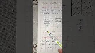 5-ci sinif. Adi kəsrlər 1-ci hissə