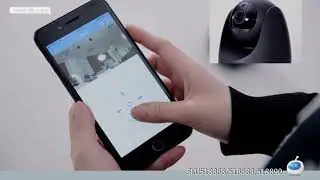 OPTJOY QC21 1080P HD wifi IP-Kamera, drahtlose Innenkamera mit Bewegungsverfolgung, Nachtsicht