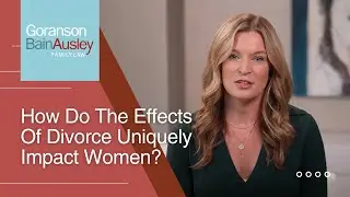 How Do the Effects of Divorce Uniquely Impact Women?