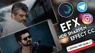 New colour grading HDR sharpen effect cc Alight motion motion||Alight motion tutorial
