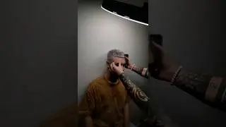 Румынский Gangsta в деле #барбер #работа #barbershop
