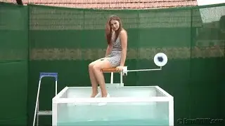 Suzanna in the Dunk Tank