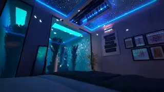 VRchat ASMR | dream aquarium bedroom 1 Hour