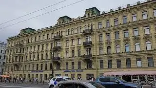 Санкт-Петербург. Дом купца Шарова - Доходный дом Лихачева.  Сентябрь 2023 года.