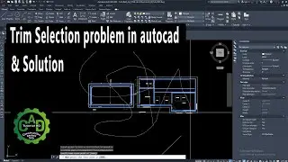 Trim Selection Problem & Solution in AutoCAD