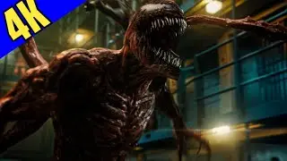 VENOM: LET THERE BE CARNAGE – The Birth of Carnage, Carnage Vs Police Scene | Movie Clip 4K