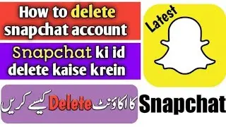 How to delete Snapchat account permanently 2023 l Snapchat account delete kaise kare