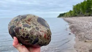 McLain State Park Rocks and Pebble Art