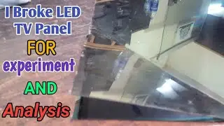 led tv panel experiment (english subs)