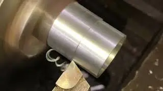 Lathe 16B16KP Start-up and First Chip