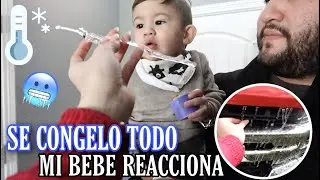 SE CONGELO TODO ⎪NO TENEMOS LUZ 🥶🥲