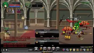 AQW Tutorials: Fastest Way To Farm Tainted Gems (1 Per Minute??? NO WAY)