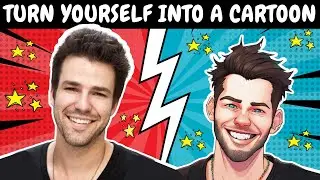 Turn Your Photos into Cartoons in MINUTES with Canva!