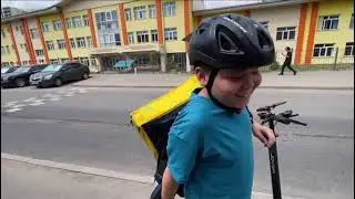 Смешанная смена Яндекс + wolt. Курьер на электровелосипеде. Цель 10 000 подписчиков до конца года.