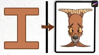 I is for Ibex: Let's Draw The Alphabet as Animals Ep. 9