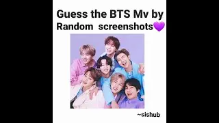 GUESS THE BTS MV BY SCREENSHOTS || ONLY FOR AMRY !