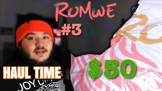 I SPENT $50 ON MEN’S CLOTHING FROM ROMWE... & THIS HAPPENED [Shein] (Unboxing & Review) | Haul Time
