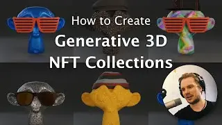 Blender Tutorial - Generative 3D NFT Collections (without scripting / Python) 