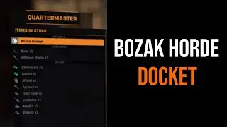 Dying Light Game Redeem Bozak Horde Docket + Boning Knife Weapon Showcase
