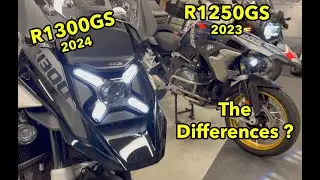 New R1300GS vs R1250GS : what are the differences ?