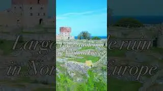Hammershus Castle Ruins - The Largest Medieval Fortress in Northern Europe