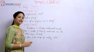 7 SYNONYMS of SMELL used in Daily Conversation -- English Speaking Lesson by Shivika