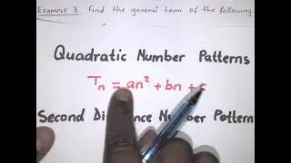 Quadratic Number Patterns