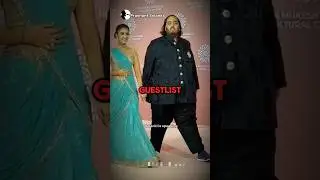 Long Guestlist of Anant Ambani and Radhika Merchant's wedding | #shorts #anantambani #mukeshambani