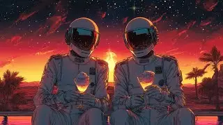 Daft Punk Digital Desert Boogie 🤖🕺 Chill Future Funk Playlist
