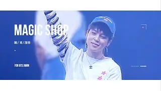 190616 MAGIC SHOP BTS JIMIN FOCUS @5TH MUSTER IN BUSAN｜방탄소년단 지민 부산 머스터 매직샵 직캠 (4K)