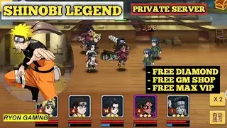Game Private Server Naruto Private Server FREE MAX VIP , FREE DIAMOND, GM SHOP