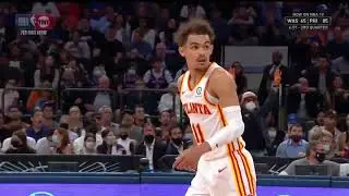 Trae Young purposely tripped by Nerlens Noel after craziest layup | Hawks vs Knicks