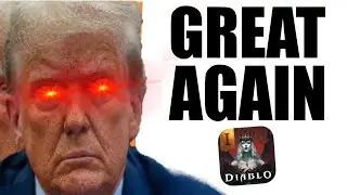 YOU WON'T BELIEVE TRUMP PLAYS | DIABLO IMMORTAL