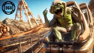 360 VR Roller Coaster on Mars!