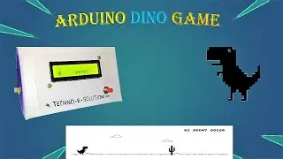 Dino Game Using Arduino Uno By Technoesolution | Arduino Games