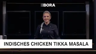 Chicken Tikka Masala mit selbstgemachtem Naan-Brot | Exotisch indisch in BORA Cooking Factory