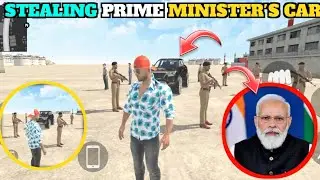 I STOLEN PRIME MINISTER CAR. DREAM GAMERZ GAMEPLAY