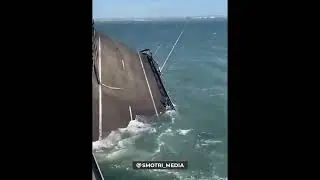 Consequences of the explosion on the Crimean bridge