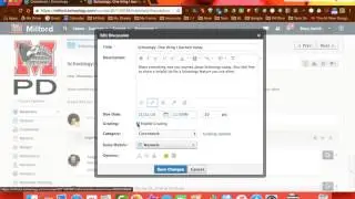 Schoology Discussion Board Assignment