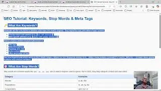 Function Extract Keywords from String with PHP