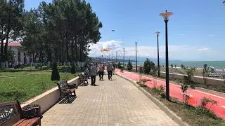 Открытие новой набережной на юге Кобулети